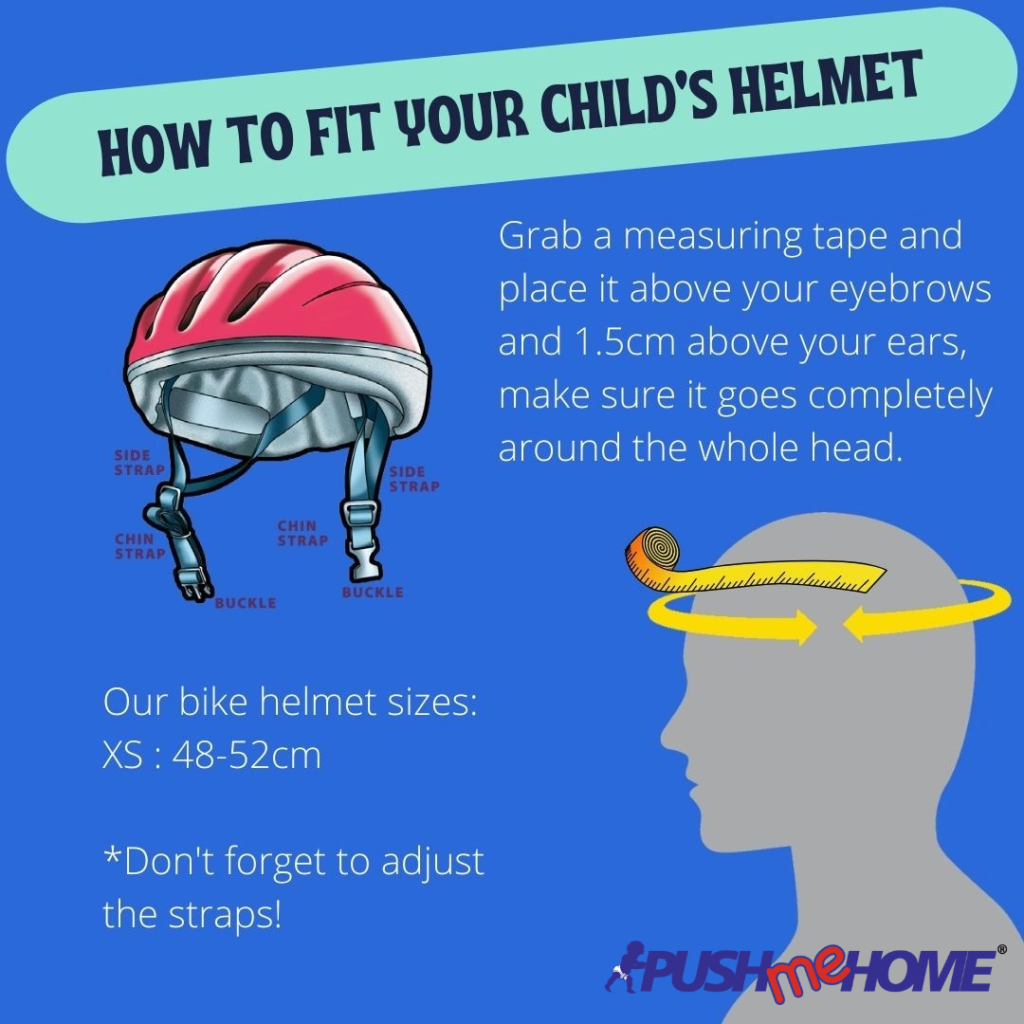 Helmet sizing chart