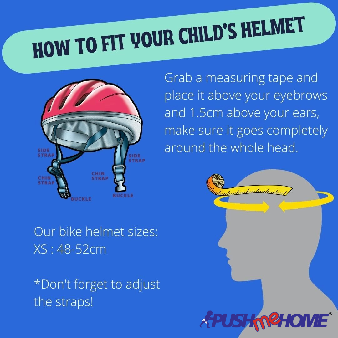 Helmet sizing chart