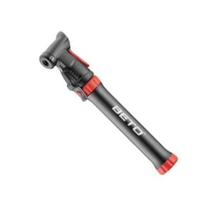 BETO 2-way mini bike pump with dual action for faster inflation